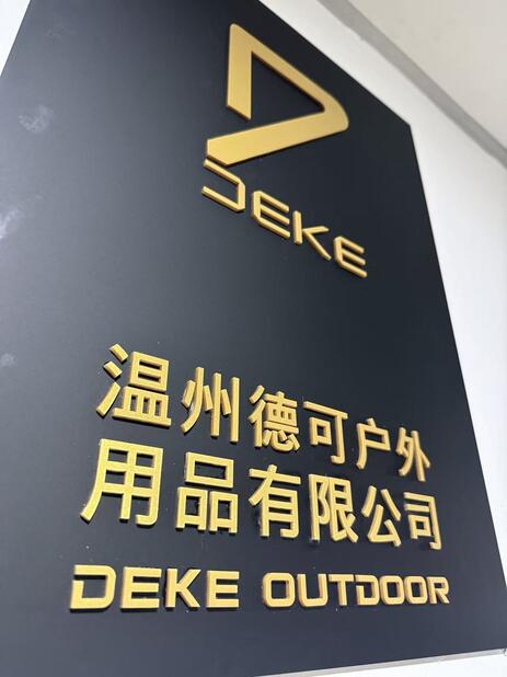 China WENZHOU DEKE OUTDOOR PRODUCT CO., LTD company profile