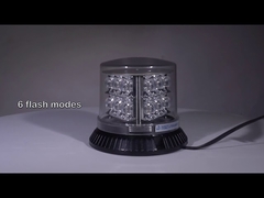 3W LED beacon light with 6 flash modes for Police Ambulance Fire truck