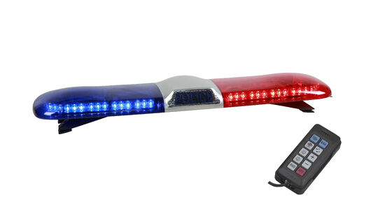 3W Emergency Police LED Light Bar with Double Layer inbuilt 100W Siren & Speaker