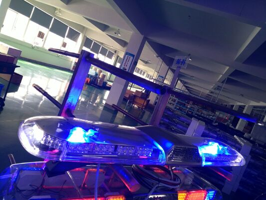 3W Emergency Police LED Light Bar with Double Layer inbuilt 100W Siren & Speaker