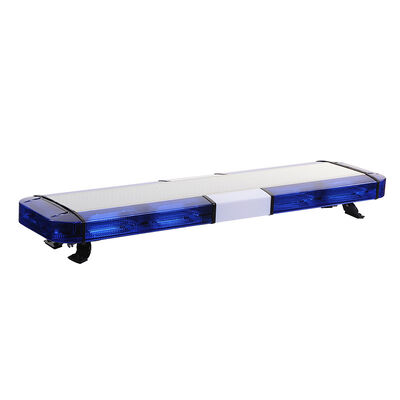 Blue Led Light Bars For Emergency Vehicles , Police Warning Lights Aluminum Frame