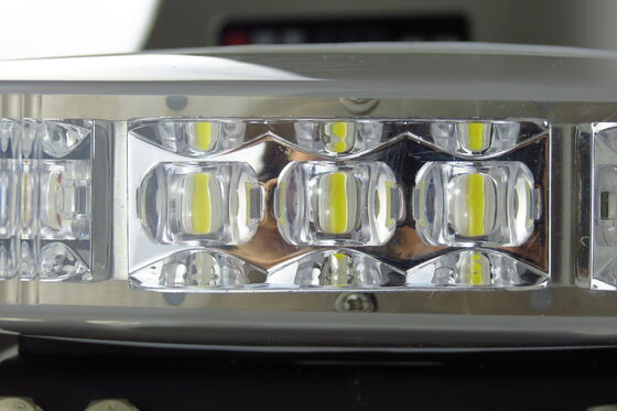 Amber And Green Police LED Light Bar , Security Roof Rack Emergency Light Bar