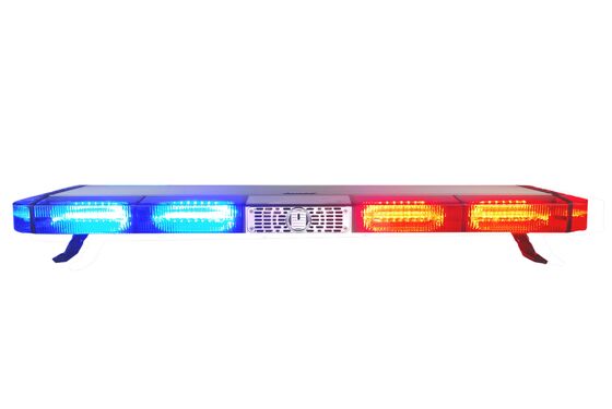 Emergency LED Light Bar For Fire Truck , 48" Blue LED Strobe Warning Light Bar