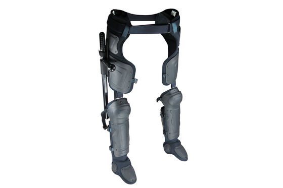 Leg Protection Military Riot Gear With Belt , Anti Riot Armour Fire Retardant Material