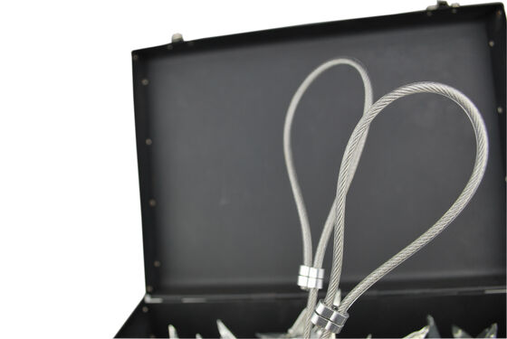 Police Use Throwing Type Tyre Deflation Spikes With Stainless Steel Rope