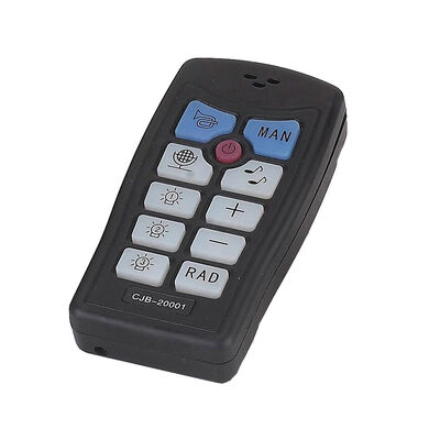 Police And Ambulance Fire Engine Siren 200W Remote Control Waterproof