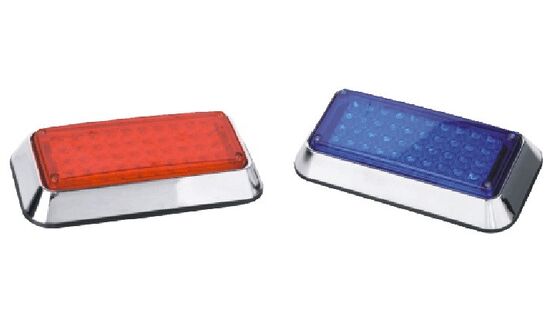 Blue & RED Warning Police LED Light Head Waterproof for Emergency Vehicles