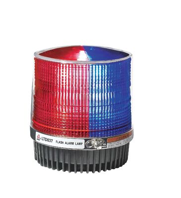 Red And Blue Police Beacon Light Magnet Fixation, Led Rotating Beacon Lights