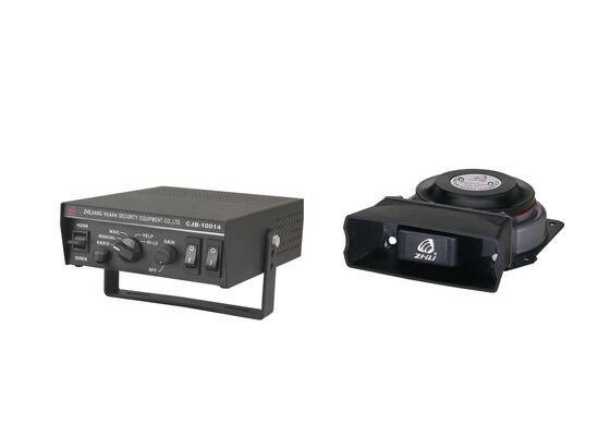Emergency Warning Police Siren Amplifier With 100W Speaker For Ambulance Fire