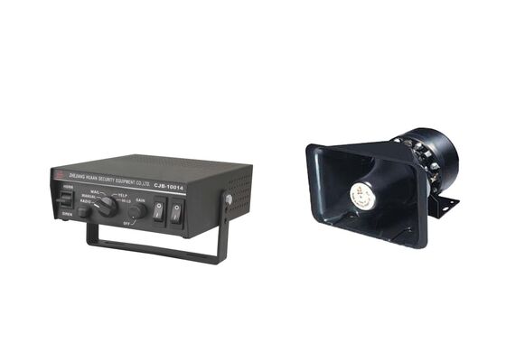 Square Vehicle Pa Speaker Police Siren With Amplifier Emergency Warning Alarm
