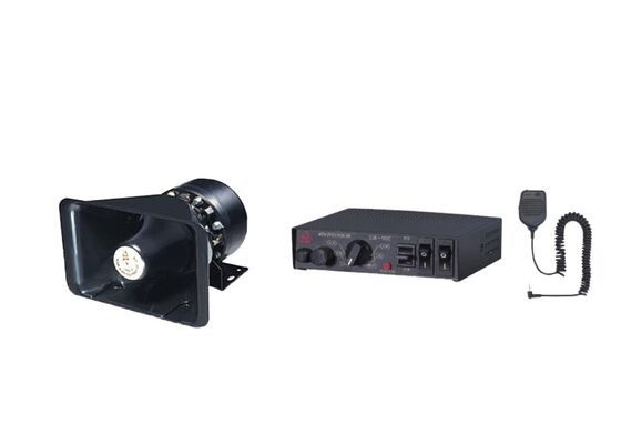 High Acoustic Emergency Siren Speaker 100Watt Police Siren Horn For Car