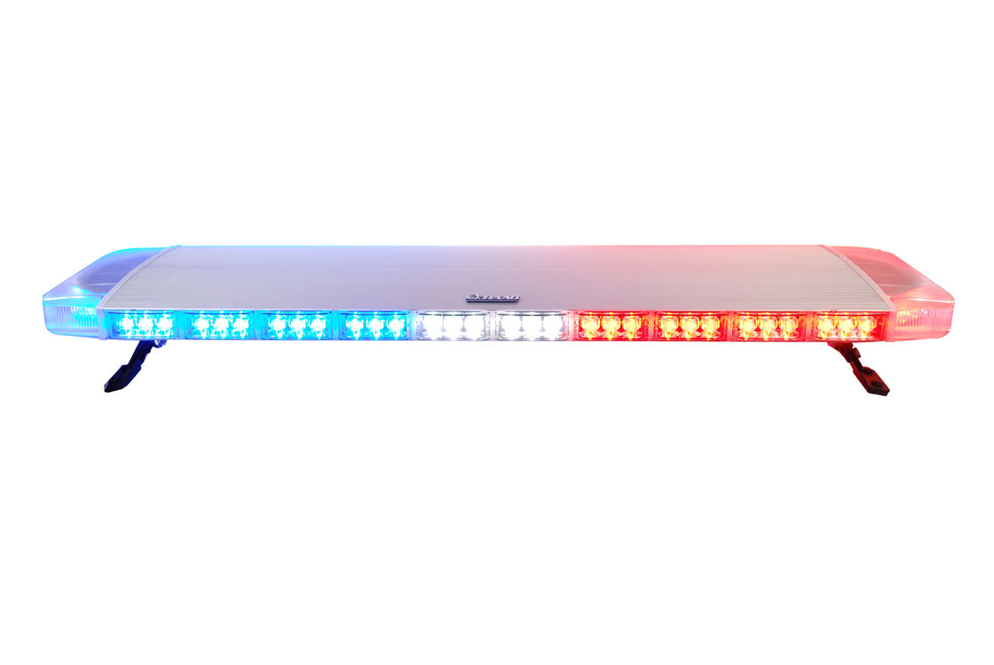 R10 Thin 3 Watt Emergency LED Light Bar , Police Car Roof Light Bar Waterproof