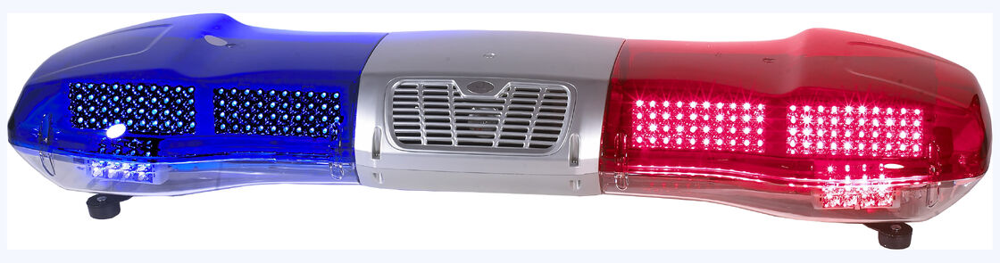Vehicle Warning Light Bars with Siren & Speaker , 48" Red And Blue Led Light Bar
