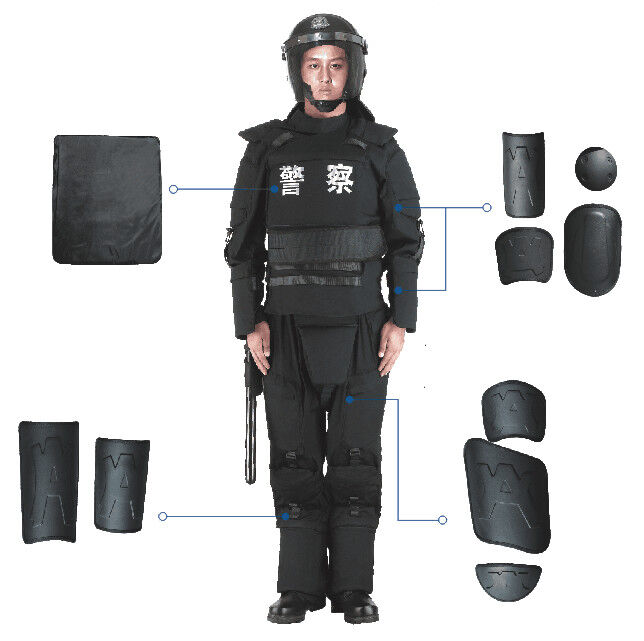 Full Body Anti Riot Suit Gear Armor With Carrying Bag For Police And Military FBF