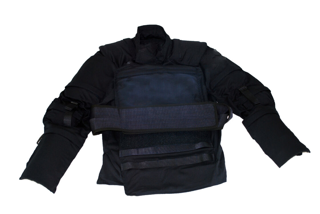 Fast Wear Riot Protective Gear With Armor Inside , Middle East Police Riot Gear