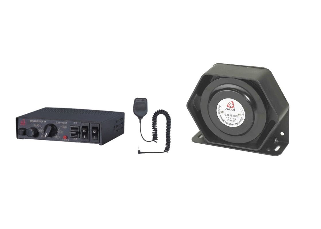 Fire Engine / Police Car Horn Pa System 5 Tones Electronic Loud Speaker Siren Horn
