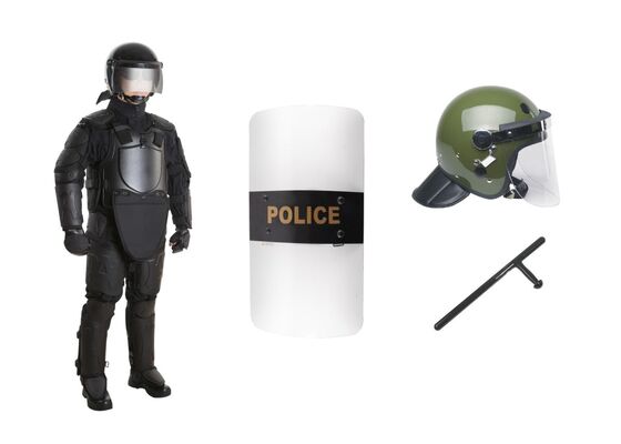 Tactical Anti Riot Suit Gear Clothing , Riot Control Equipment GA420-2008 Standard